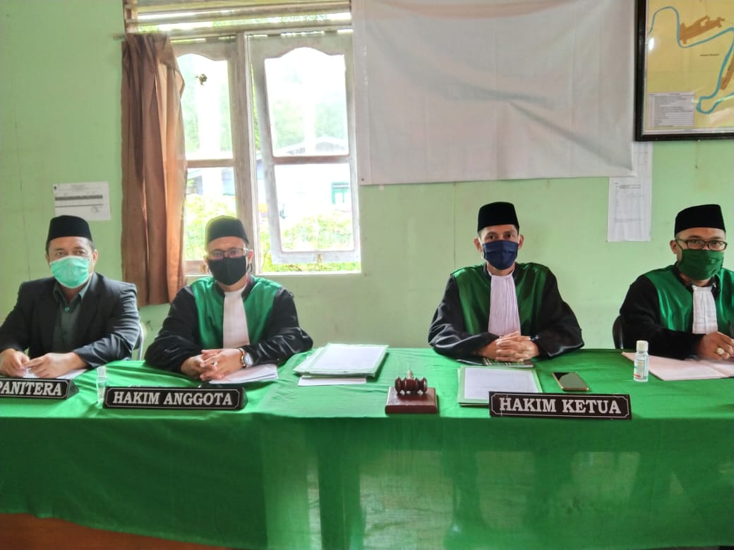 Majelis Hakim dan PP di Sekatak